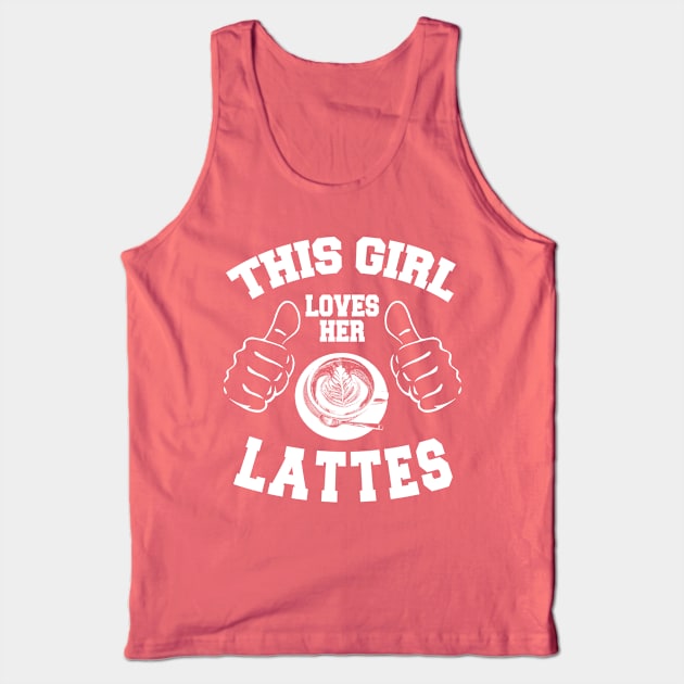 Love lattes Tank Top by latshirtco